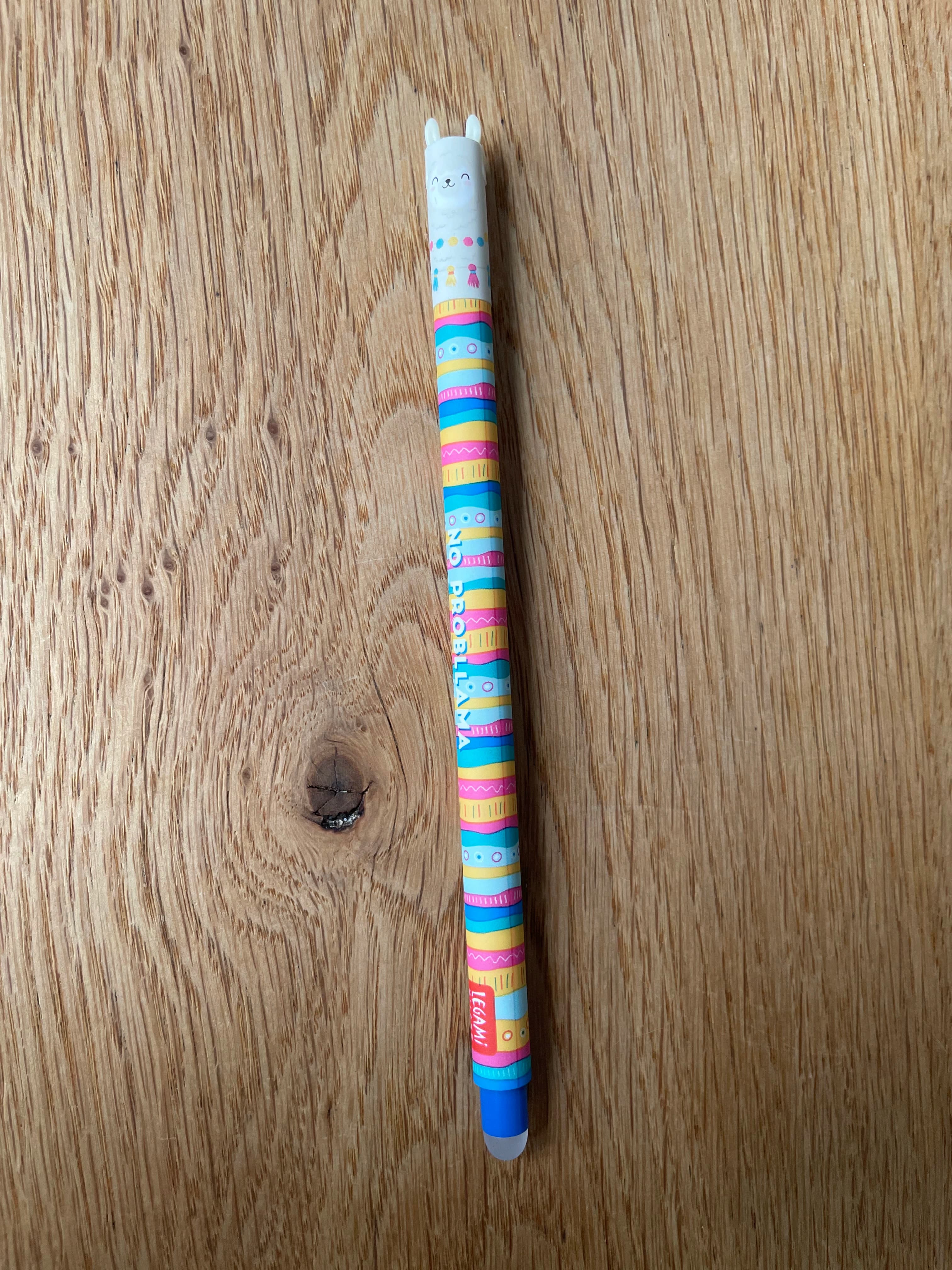 Lama No Probllama Legami Erasable Pen – front