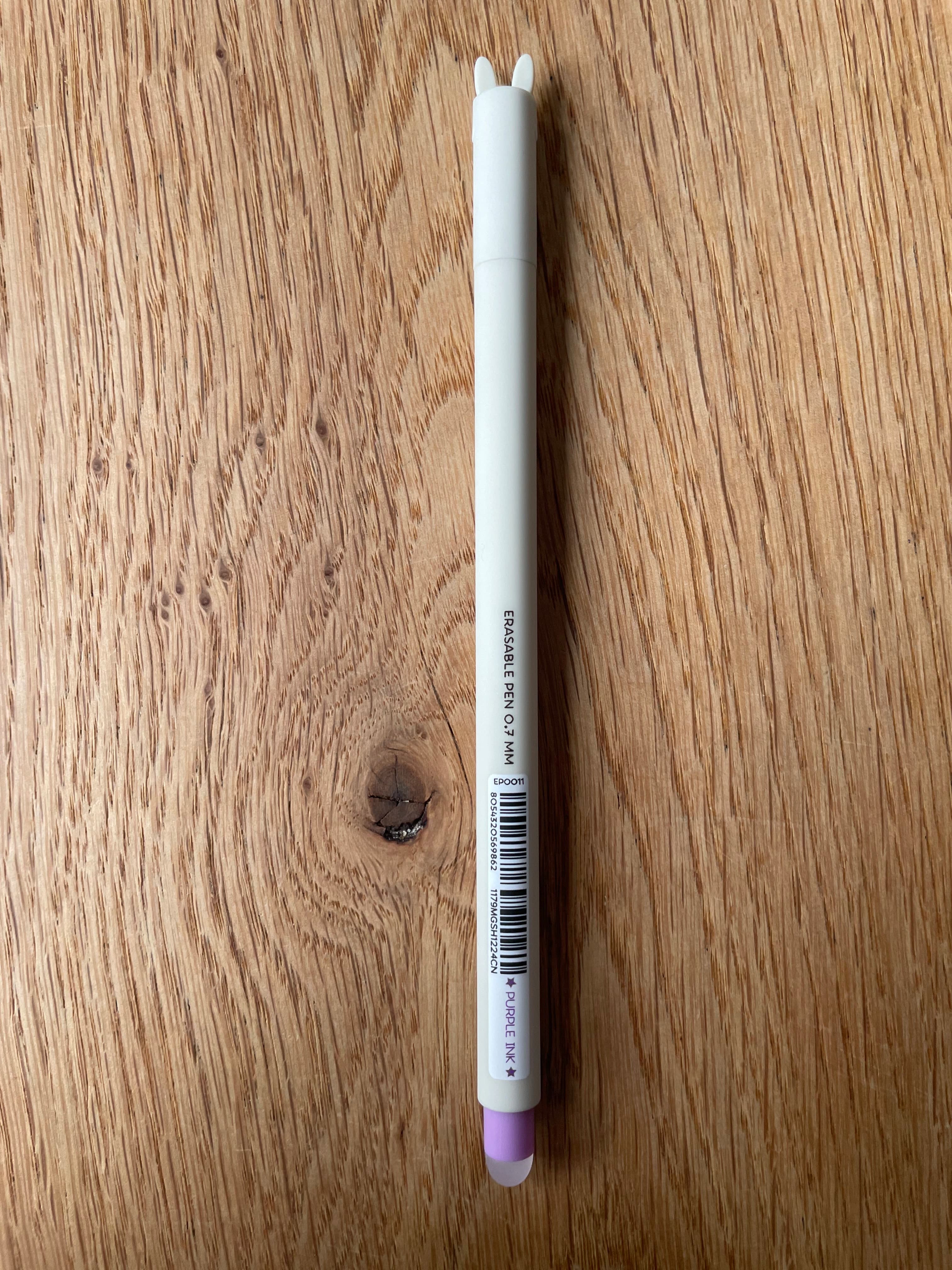 Hase Don't worry be hoppy Legami Erasable Pen – back