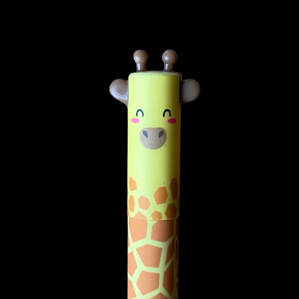 Giraffe Head in the Clouds Legami Erasable Pen – closeup