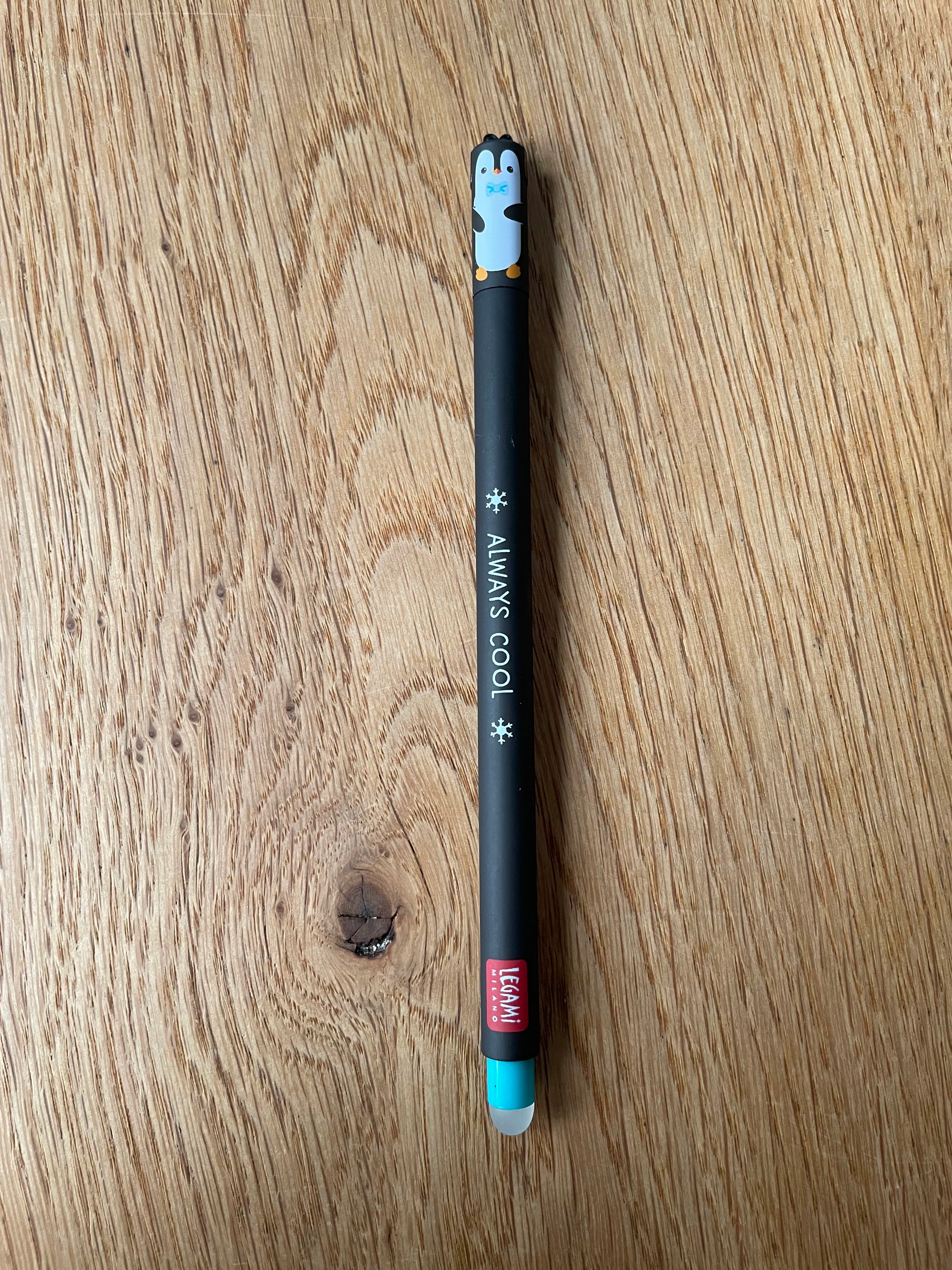 Pinguin Always Cool Legami Erasable Pen – front
