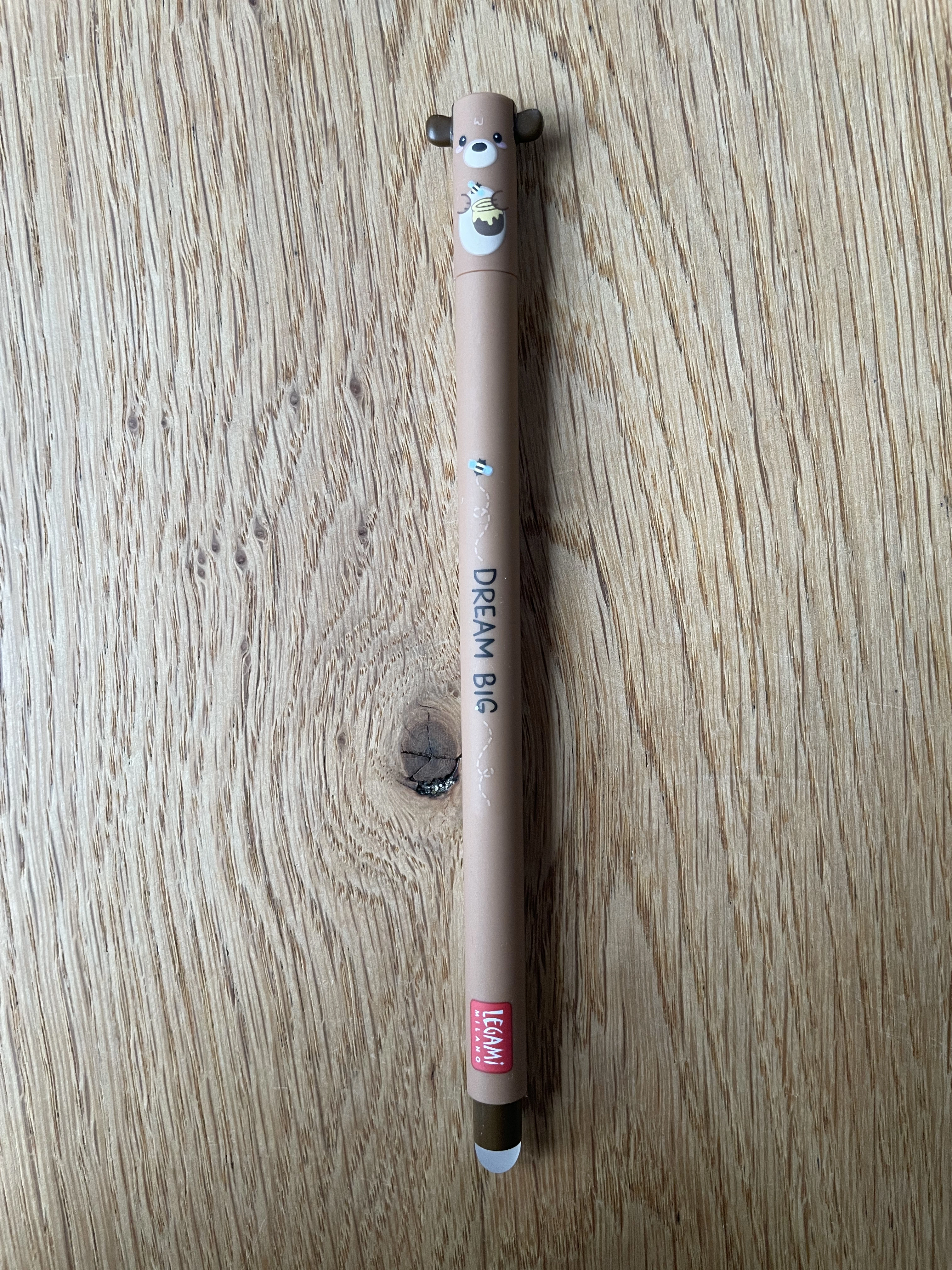 Bär mit Honig Dream Big Legami Erasable Pen – front
