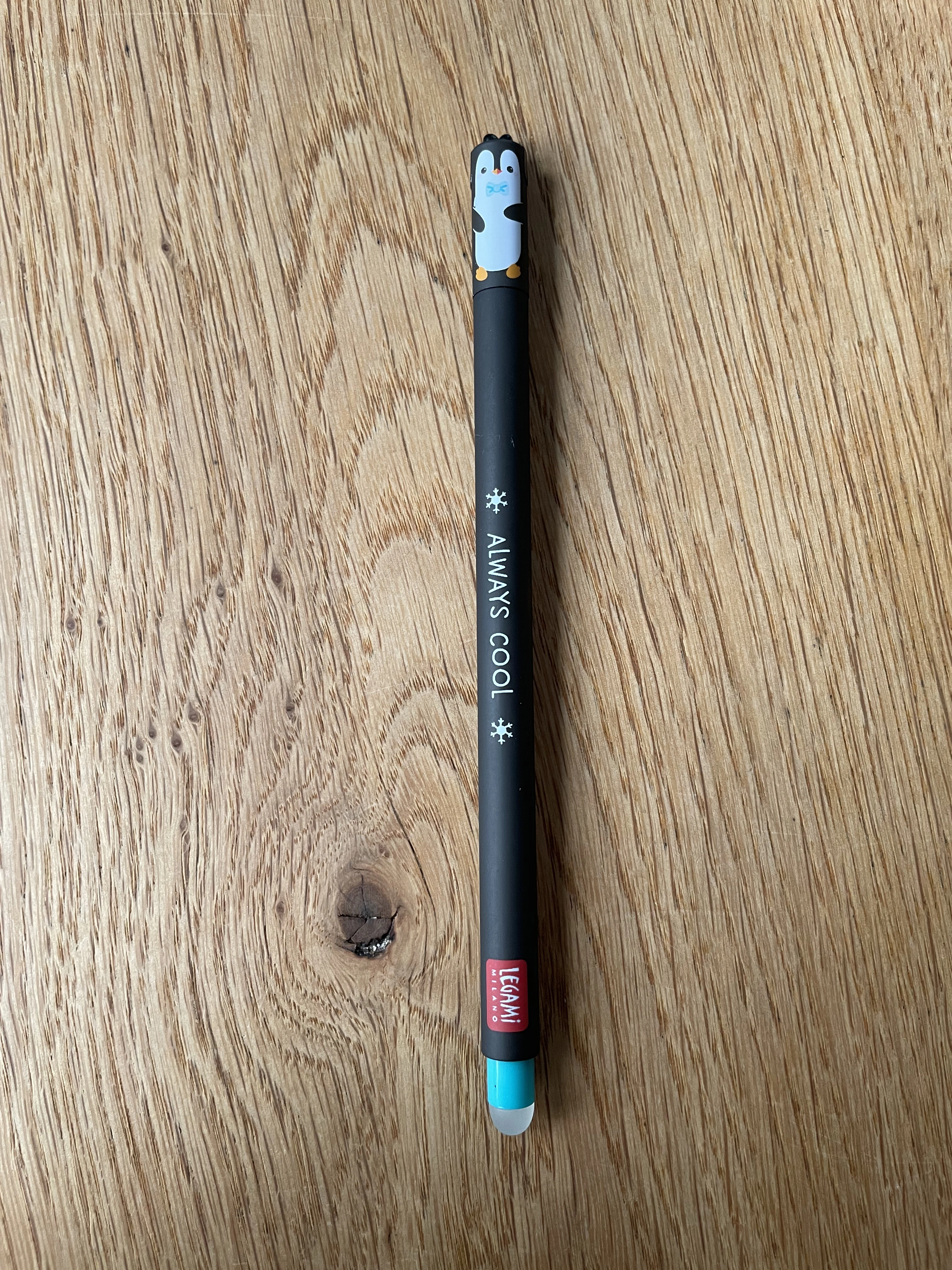 Pinguin Always Cool Legami Erasable Pen – front