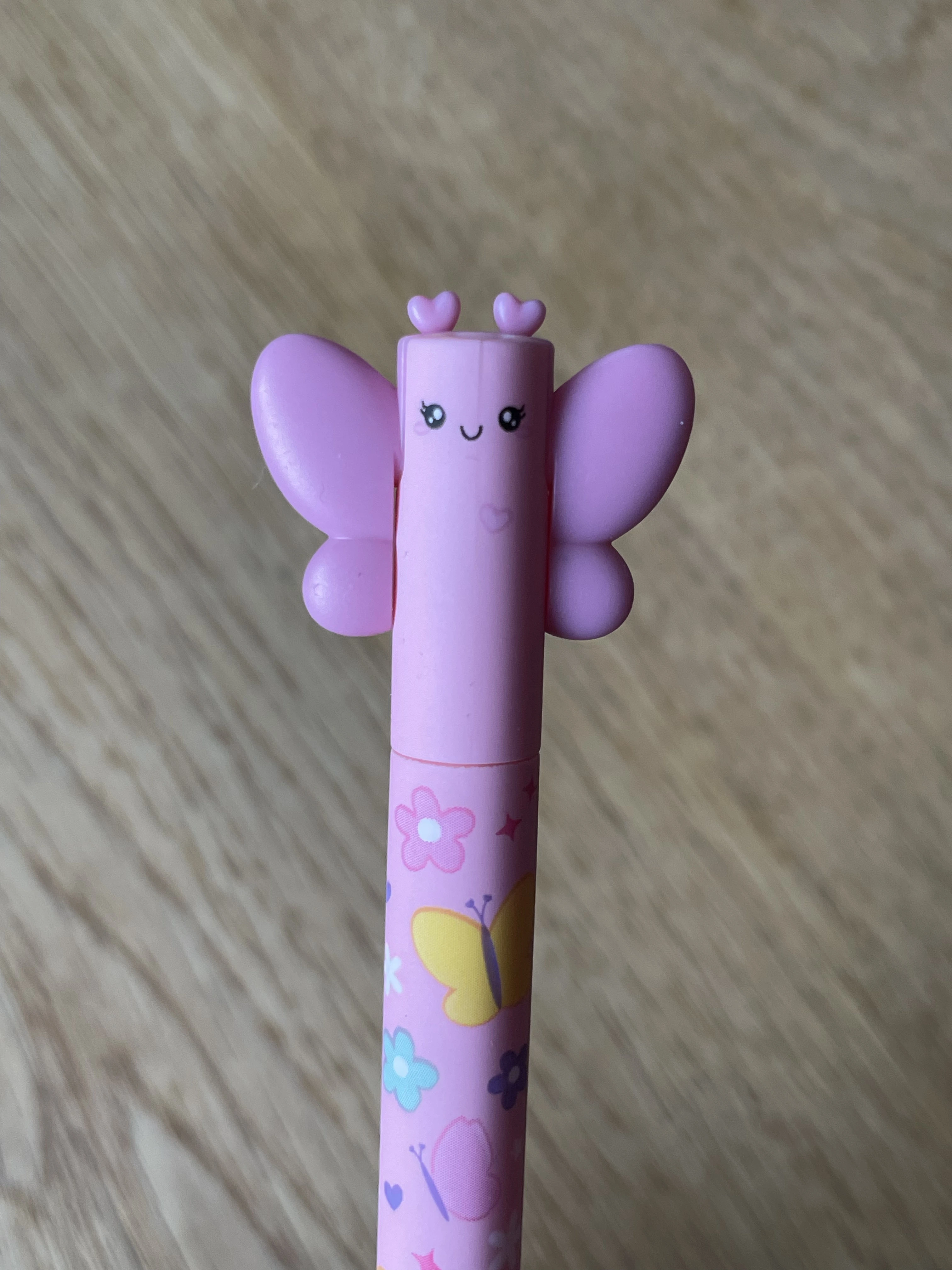 Schmetterling You Are Beautiful Legami Erasable Pen – closeup