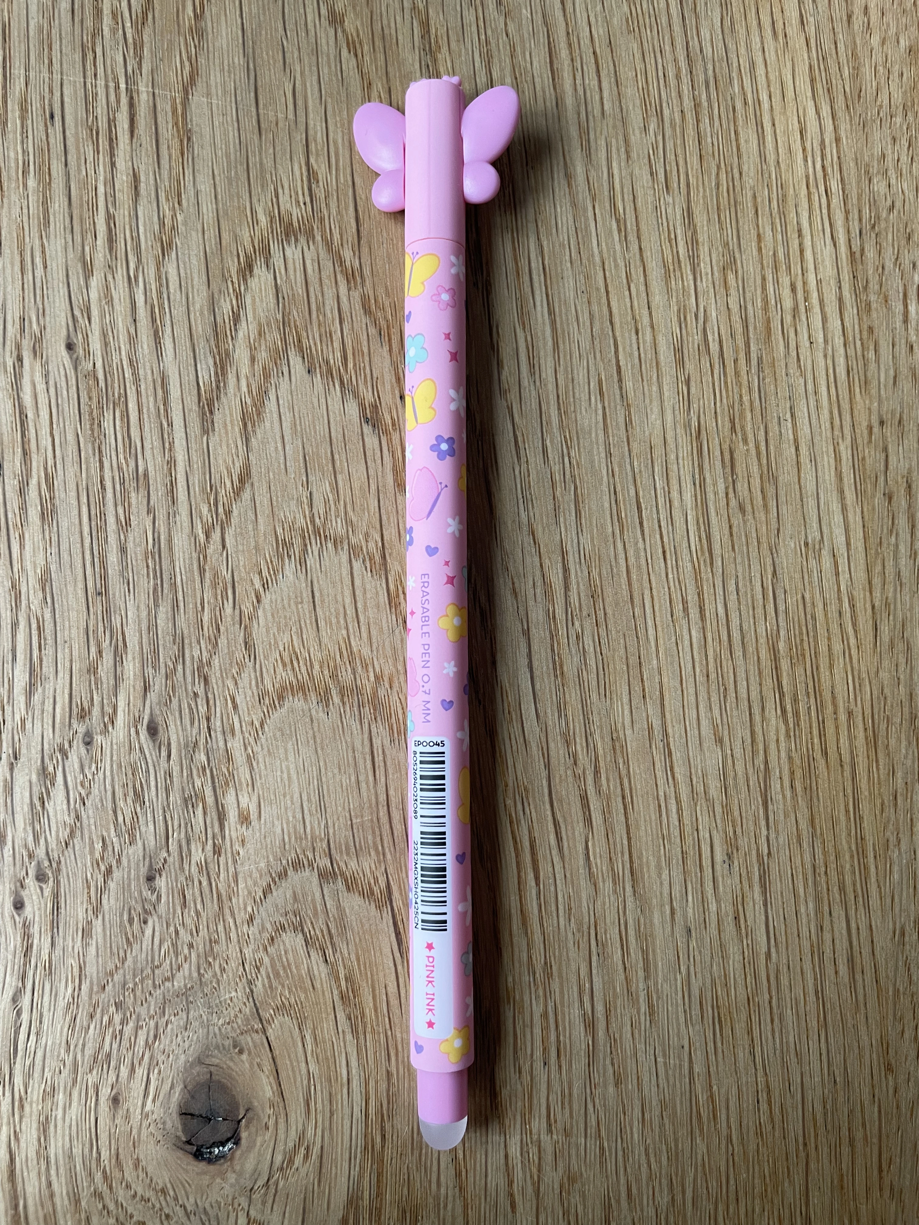 Schmetterling You Are Beautiful Legami Erasable Pen – back