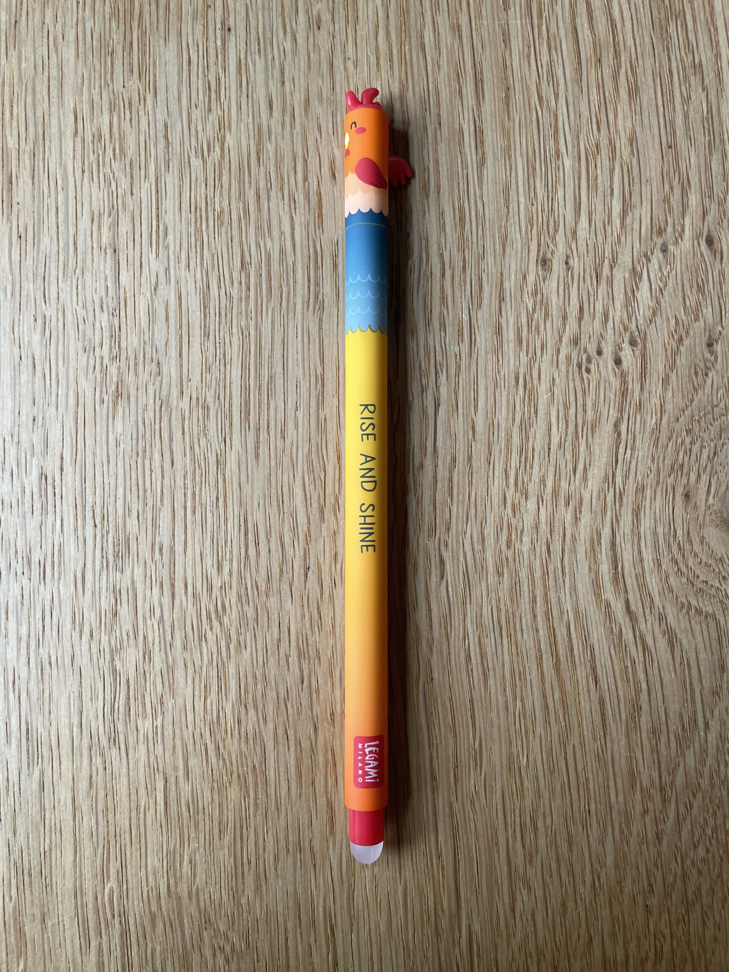 Hahn Rise and Shine Legami Erasable Pen – front